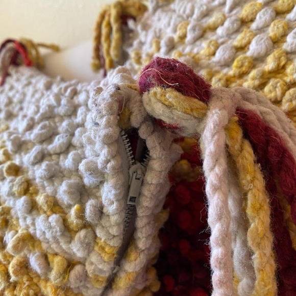 3 MCM macrame pillows